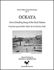 Okaya SATB choral sheet music cover Thumbnail